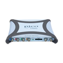 Oscilloscope by Pico Technology, Front view