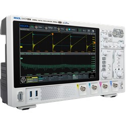 DHO1204 Oszilloskop von Rigol, Schrägansicht