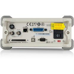 Series DM3000 Multimeter by Rigol, Rear view