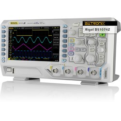 DS1074Z Oszilloskop von Rigol, Schrägansicht