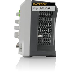 Oscilloscope by Rigol, Side view