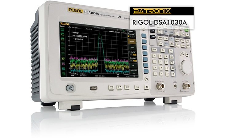 Picture: Rigol DSA1030A-TG3, Rigol, Spektrumanalyser
