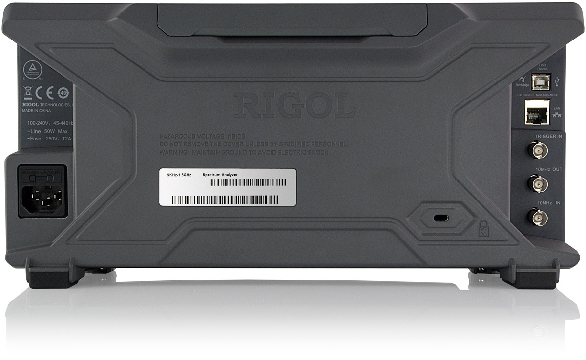 RIGOL DSA815-TG RF spectrum Analyzer 9kHz - 1.5GHz with 