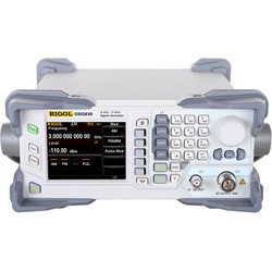Series DSG800 Signal Generator by Rigol, Front view
