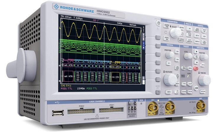 Picture: Rohde & Schwarz HMO3042