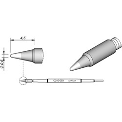 JBC C210003 Conical Ø0,6