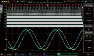 Picture: Integrated 16 Channel Logic Analyser