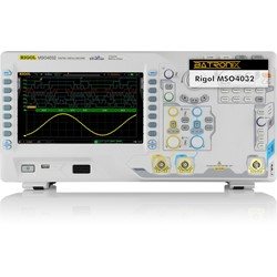 MSO4032 Oszilloskop von Rigol, Vorderansicht