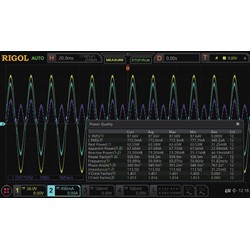 Rigol HDO4000-PWRA Leistungsanalyse