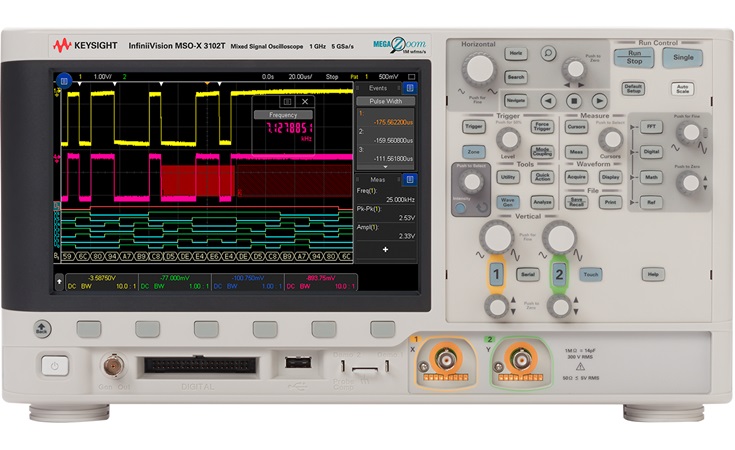 Bild: Keysight MSOX3102T