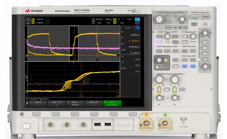 Bild: Keysight MSOX4022A