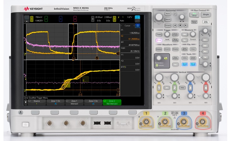 Bild: Keysight MSOX4024A