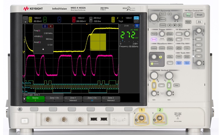 Bild: Keysight MSOX4032A