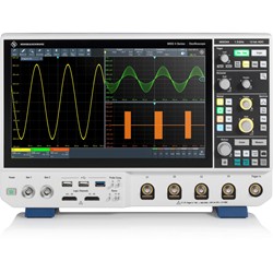 Serie MXO44 Oszilloskop von Rohde & Schwarz, Vorderansicht