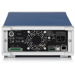 Serie NGA100 Labornetzgerät von Rohde & Schwarz, Rückansicht