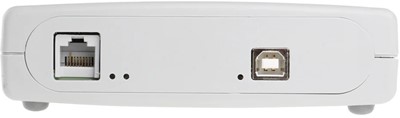 Picture: USB or Ethernet connection for local or remote logging
