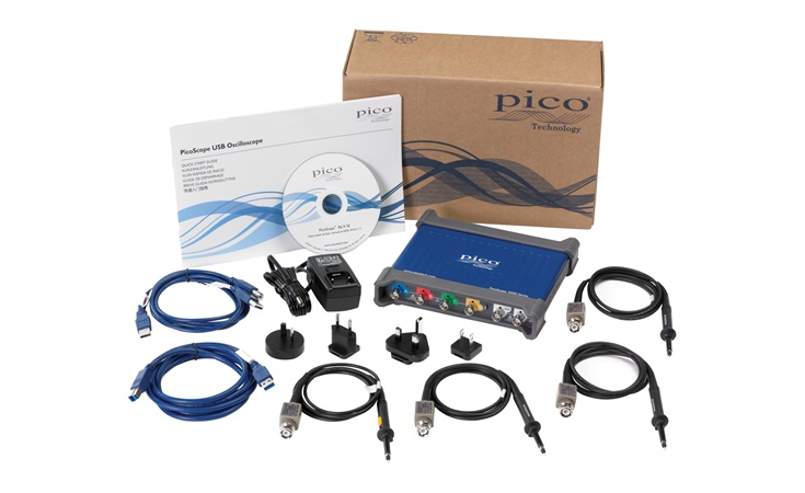 Pico Technology - PP849 - PicoScope 3405B 100 MHz 4 Channel Scope With