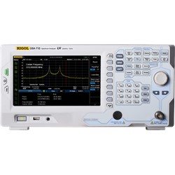 DSA710 Spectrum Analyzer by Rigol, Front view