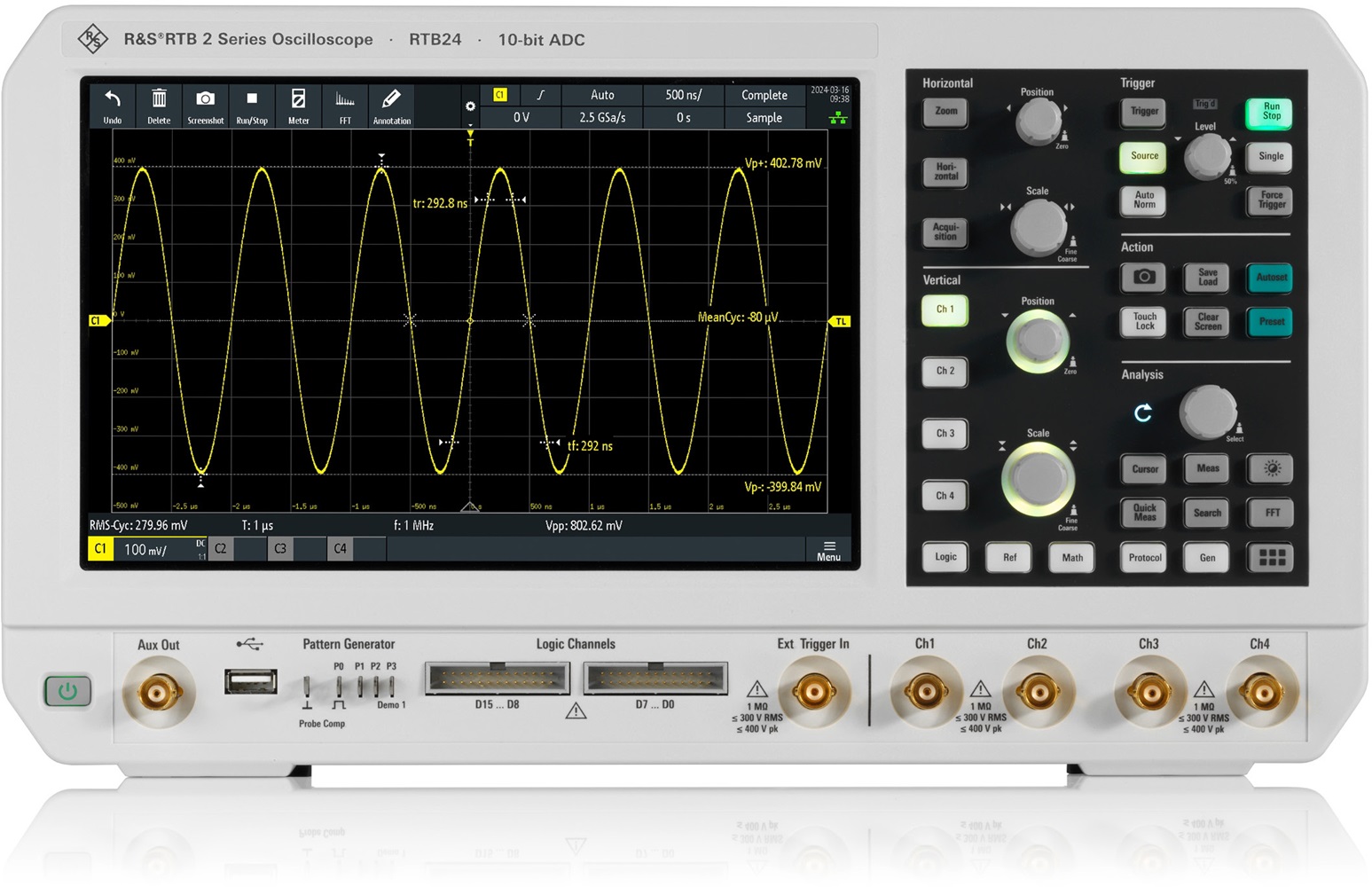 WAVEREBEL GTモデル　104cm デッドストック　未使用 Rohde & Schwarz RTB24 Oscilloscope