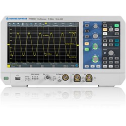 Series RTM3000 Oscilloscope by Rohde & Schwarz, Front view