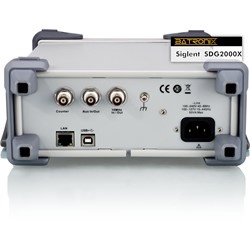 Series SDG2000X Waveform Generator by Siglent, Rear view