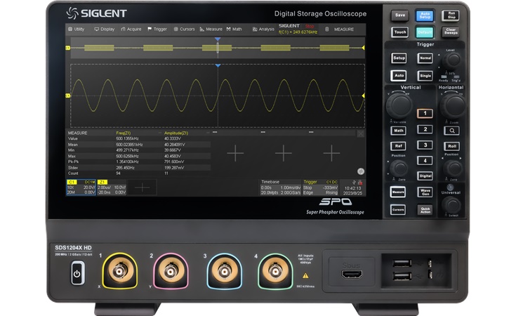 Bild: Siglent SDS1202X HD