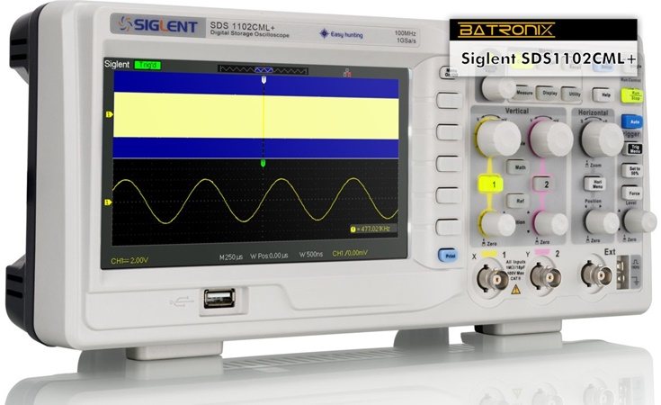 Picture: Siglent SDS1102CML+