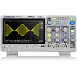 SDS1202X-E Oscilloscope by Siglent, Front view