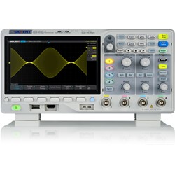 Series SDS1000X-E Oscilloscope by Siglent, Front view