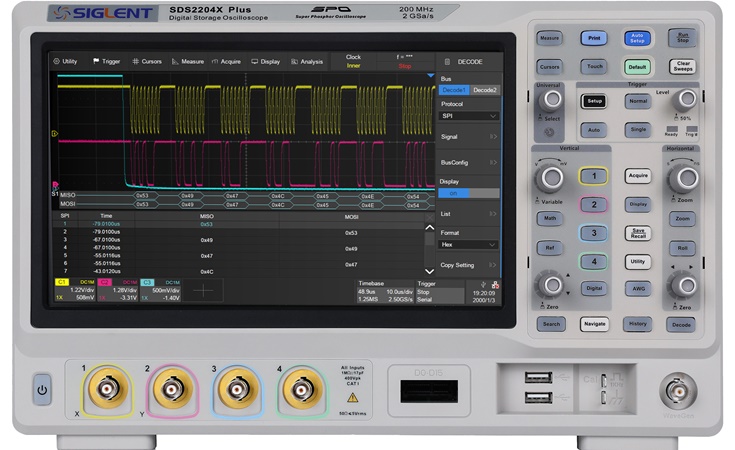 Picture: Siglent SDS2204X Plus