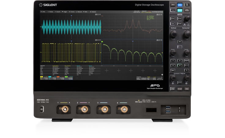 Picture: Siglent SDS7404A H12