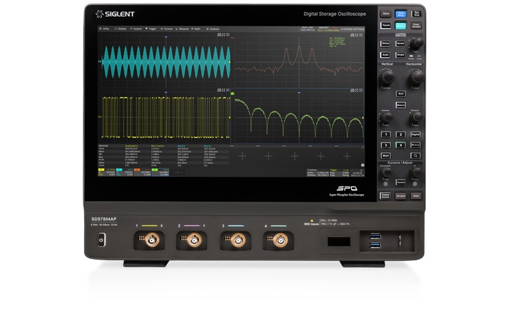 SDS7804AP Oscilloscope by Siglent