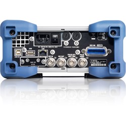 Series SMC100A Signal Generator by Rohde & Schwarz, Rear view