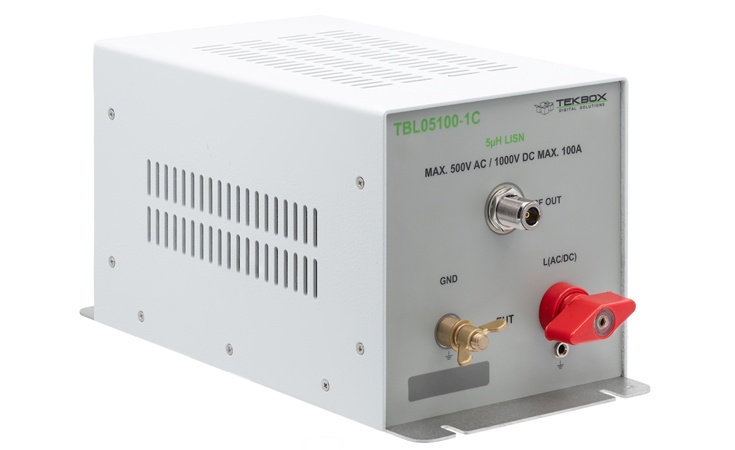 TBL05100-1C Messtechnik Geräte von TekBox, Seitenansicht