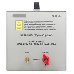 TBL50100-1B Measurement Devices by TekBox, Rear view