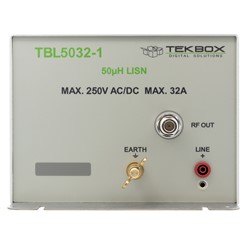 TBL5032-1 Measurement Devices by TekBox, Front view