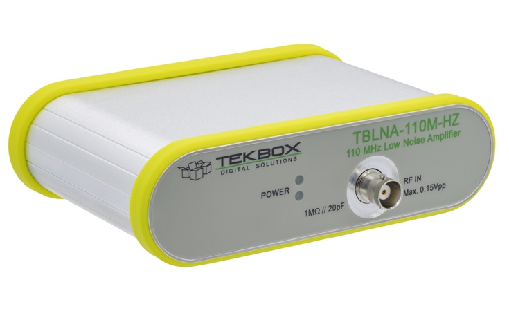 TBLNA-110M-HZ Messtechnik Geräte von TekBox, Vorderansicht