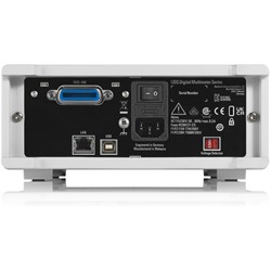 Series UDS Multimeter by Rohde & Schwarz, Rear view