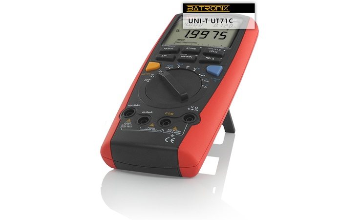 UT71C, UNI-T, Digital Multimeter Multimeter by UNI-T, Angled view