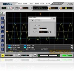 Screenshot Serie VS5000 Oszilloskop von Rigol